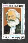 Stamps North Korea -  2280 - Karl Marx