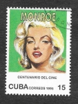 Sellos de America - Cuba -  3689 - Centenario del Cine