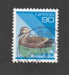 Stamps Japan -  Cisne
