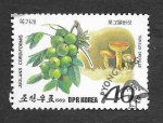 Sellos de Asia - Corea del norte -  2820 - Champiñones y Frutas Silvestres