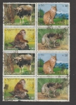 Sellos de Asia - Nepal -  Bos gaurus