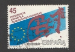 Stamps Spain -  Presidecia española de las comunidades europeas