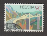 Stamps Switzerland -  Carretera sobrelevada