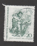 Stamps Germany -  Adolfo Menzel