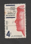 Stamps United States -  Clubs de muchachos del movimiento America