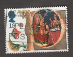 Stamps United Kingdom -  reproducción cuadro bizantino