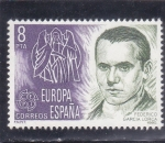 Stamps Spain -  FEDERICO GARCÍA LORCA-EUROPA CEPT(39)