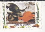 Stamps United Arab Emirates -  PECES TROPICALES