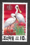 Sellos de Asia - Corea del norte -  2971 - Aves en Peligro de Extinción