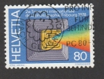 Stamps Switzerland -  Trienal de la fotografía en Friburgo
