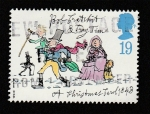 Stamps United Kingdom -  Cuento de Navidad