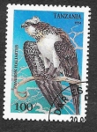 Sellos del Mundo : Africa : Tanzania : 1281 - Aves Rapaces