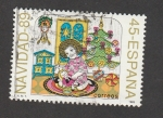 Stamps Spain -  Navidad 1989