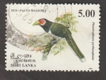 Stamps Sri Lanka -  Ave Phaenicophaeus pyrrhocephalus