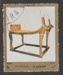 Sellos de Asia - Emiratos rabes Unidos -  Cama funeraria