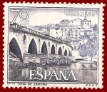 Stamps Spain -  Edifil 1646 Vista de Zamora 0,70