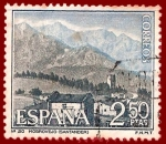 Stamps Spain -  Edifil 1650 Mogrovejo Santander 2,50