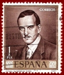 Stamps Spain -  Edifil 1661 Retrato de Romero de Torres 1