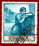 Stamps Spain -  Edifil 1662 Poema de Córdoba (Romero de Torres) 1,50