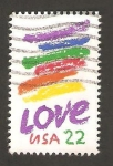 Stamps United States -  1584 - Mensaje de amor