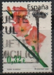 Stamps Spain -  Gladiolo