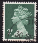 Stamps United Kingdom -  BÁSICOS -Isabel ll