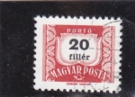 Stamps : Europe : Hungary :  CIFRAS