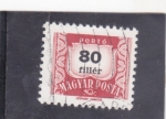 Stamps Hungary -  cCIFRAS