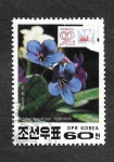 Sellos de Asia - Corea del norte -  3043 - Flores