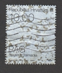 Stamps Croatia -  Vestido típico de Dalmacia