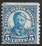 Stamps United States -  232 - Th. Roosevelt