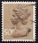 Stamps United Kingdom -  BÁSICOS -Isabel ll