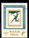 Stamps Hungary -  SELLOS SOBRE SELLO