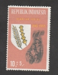Stamps Indonesia -  20 años de la República