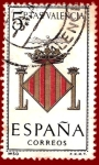 Stamps Spain -  Edifil 1697 Escudo de Valencia 5