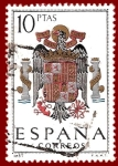 Stamps : Europe : Spain :  Edifil 1704 Escudo de España 10