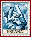 Stamps : Europe : Spain :  Edifil 1715 La audacia (Sert) 1,50