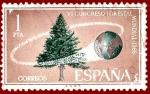 Stamps : Europe : Spain :  Edifil 1736 VI Congreso forestal mundial 1