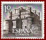 Stamps Spain -  Edifil 1738 Castillo de Guardamur 0,10