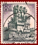 Stamps Spain -  Edifil 1743 Castillo de Butrón 0,80