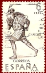 Stamps : Europe : Spain :  Edifil 1757 El Chasqui 6