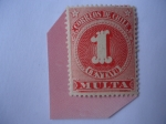 Stamps Chile -  Postage Due - Cifra.