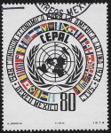 Stamps : America : Mexico :  25 años de la CEPAL