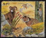 Stamps Mexico -  Desierto 