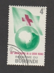 Stamps Burundi -  100 Aniv. de la Cruz Roja