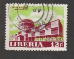 Stamps Liberia -  Edificio Capitol