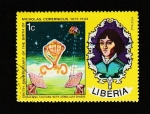 Stamps Liberia -  500 Aniv del nacimiento de Nicolás Copérnico
