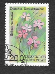 Stamps Asia - Uzbekistan -  38 - Flores