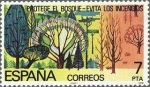 Stamps Spain -  2471 - Protección de la naturaleza - Protege el bosque - Evita los incendios