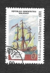 Stamps Madagascar -  1018 - Galeón